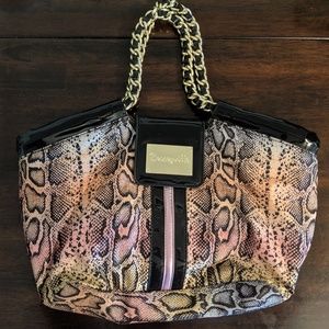 Betseyville Bag Purse Rainbow Snakeskin
